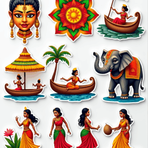 Festive India - Sticker Sheet v9